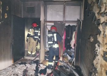 آتش‌سوزی منزل ویلایی در محله طبرسی مشهد یک مصدوم برجای گذاشت