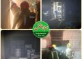 مهار حریق در کارگاه تولید مبل در محله گلشهر مشهد؛ هشدار ایمنی برای واحدهای صنعتی چوبی