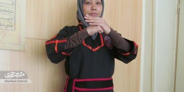 منیره رفیعی؛ دختر طلاب مشهدی که در هفته نخست کونگ‌فو، سوم شد